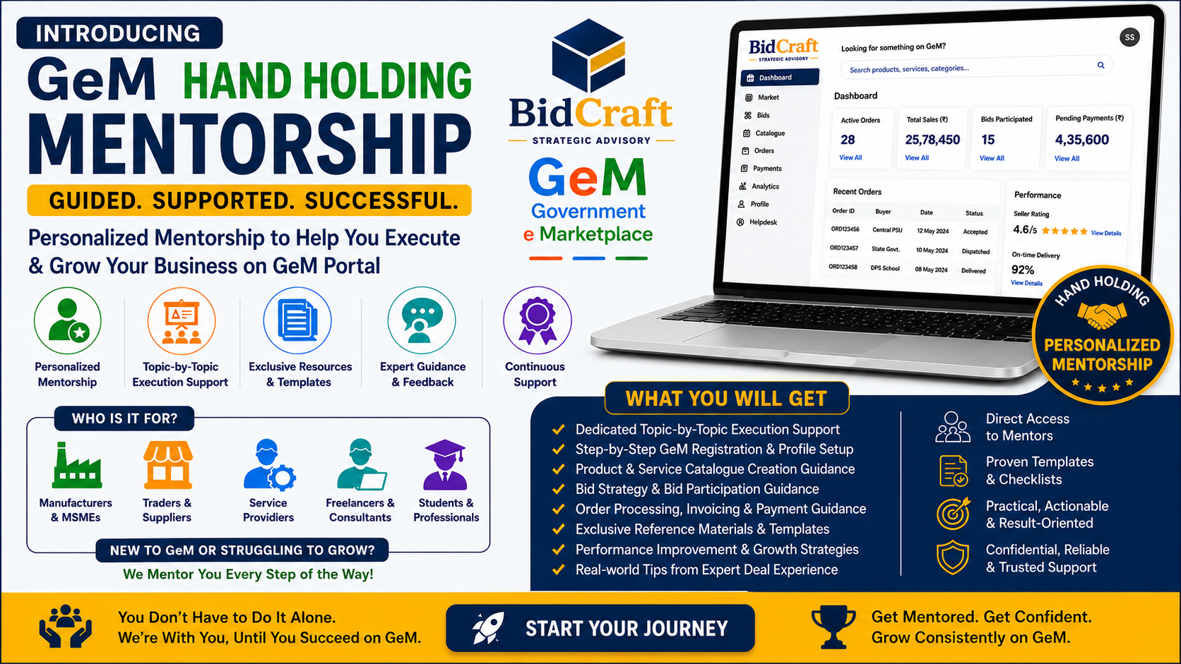 GeM Hand Holding Mentorship